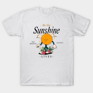 Sunshine Be Happy Positivity T-Shirt